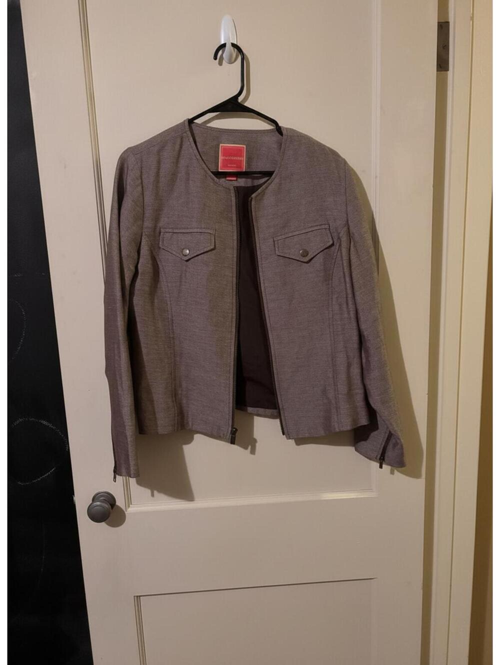 Isaac Mizrahi Brown Jacket